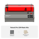 Falcon2 Pro 22W Incisore e Taglierina Laser Chiuso - Kit Base per Incisione su Legno